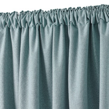 Ainslie Linen-Look Blockout Multi Header Curtains (Set of 2)